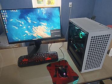 мини системники: Компьютер, ядер - 6, ОЗУ 16 ГБ, Игровой, Б/у, AMD Ryzen 5, NVIDIA GeForce GTX 1080, HDD + SSD — 3