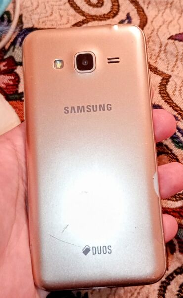 Samsung: Samsung Galaxy J3 2016, rəng - Bej, Barmaq izi