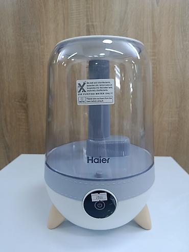 Увлажнитель воздуха Haier, Ультразвуковой, Настольный, Сенсорное управление