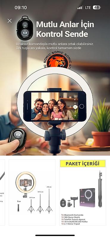 tiktok ışığı: Tiktok video,youtuber,makyaj işıgı — 5