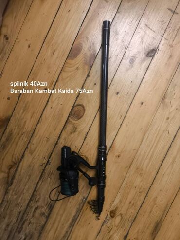 Ovçuluq və balıqçılıq: Balıq tutmaq üçün yenidir üstündə əlavə leska hazır yerdə saxlamaq — 4