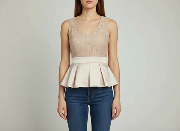 modne bluzki plus size: Tiffi, Жіноча блуза, розмір M