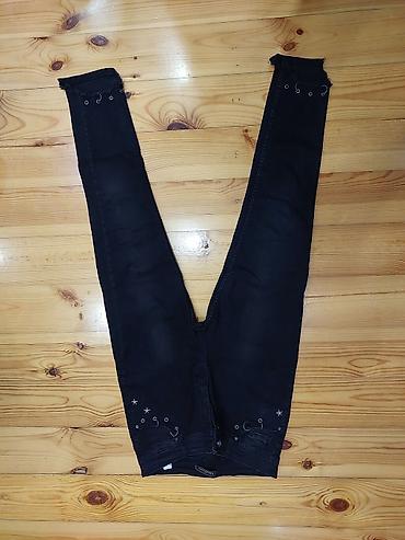 Digər: Qara skinny cins şalvar – KENE JEANS - Rəng: tünd qara - Kəsim — 1