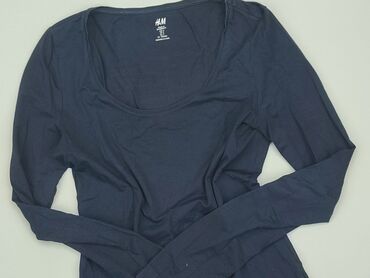 bluzki prążkowane długi rękaw: Blouse, H&M, S (EU 36), condition - Very good