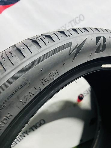 ось: Шины 255 / 40 / R 20, Зима, Б/у, Комплект, Легковые, Bridgestone — 9