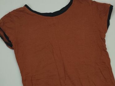 brązowy t shirty damskie: T-shirt, SinSay, M, stan - Dobry
