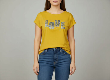 koszulka z autem h m: T-shirt damski, rozmiar XL