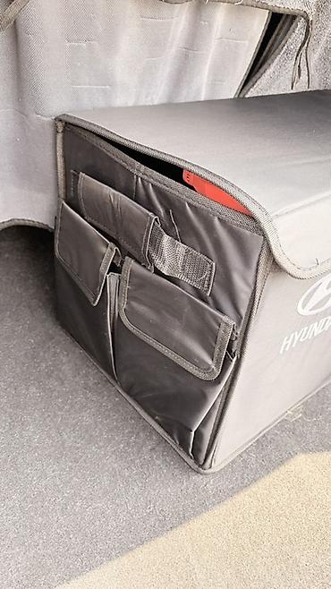 baqaj duqasi: Hyundai baqaj təşkilatçısı – SPORT loqolu - Avtomobilin baqajında — 2
