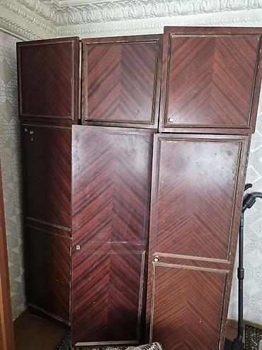 кухонный буфеты: Набор корпусной мебели для хранения (гардеробные секции и тумба) — 4