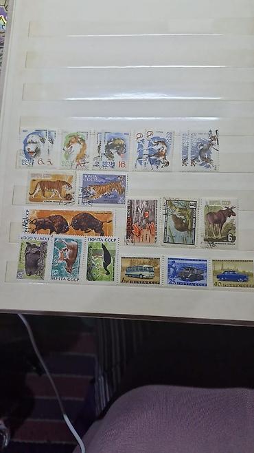 Марки: Коллекция почтовых марок с орнитологической и микологической — 7