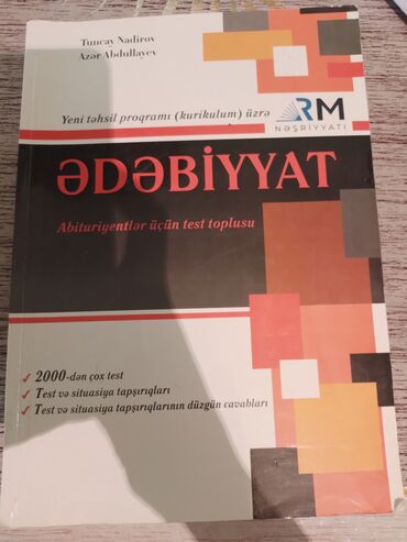 deniz esyalari: Ədəbiyyat RM Test və situasiya tapşırıqları, 2000 dən çox test 5 AZN