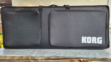 Futlyarlar, çexollar: Korg klaviatura daşımaq üçün nəzərdə tutulmuş bu qara rəngli çanta — 6