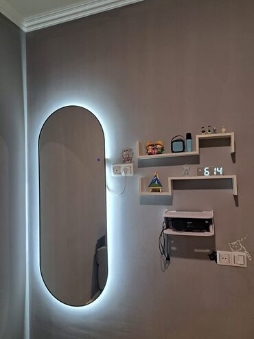 Güzgülər: Güzgü Divar üçün, Dekorativ, Arxa işıqlı — 4