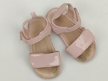 kazar sandały srebrne: Sandals H&M, 24, Used