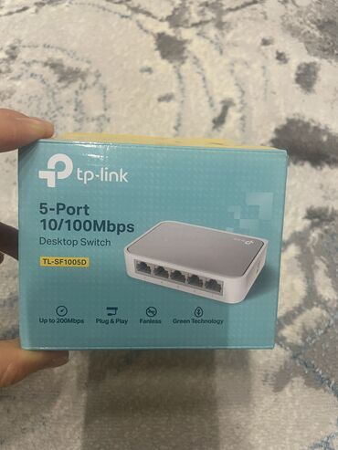 Серверы: СЕТЕВОЙ КОММУТАТОР TP-LINK TL-SF1005D, 5-PORT 10/100MBPS, DESKTOP