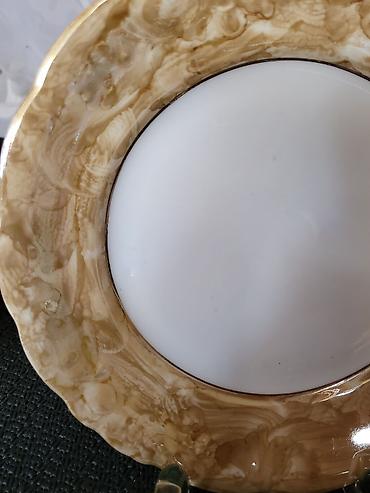 autima: Trodelni porcelanski poljski set iz 70ih god. Porcelanski set — 9