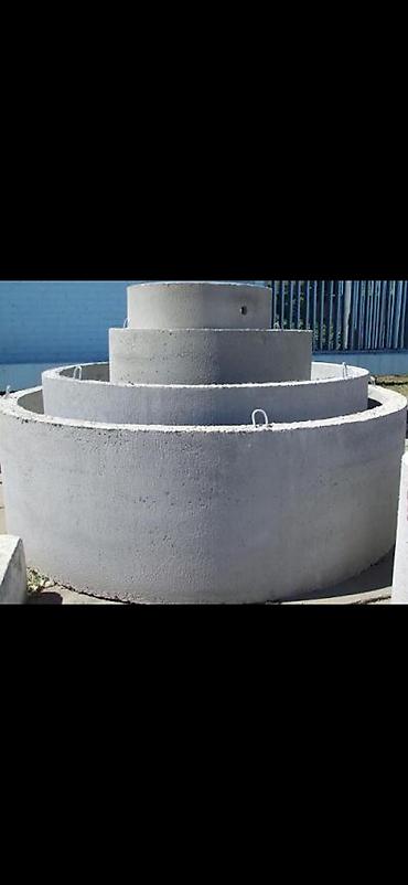 Железобетонные (ЖБИ) кольца для септика: Железобетонное (ЖБИ) кольцо для септика Размер: 110 x 90 x 7 см, Платная установка, Оптом — 1