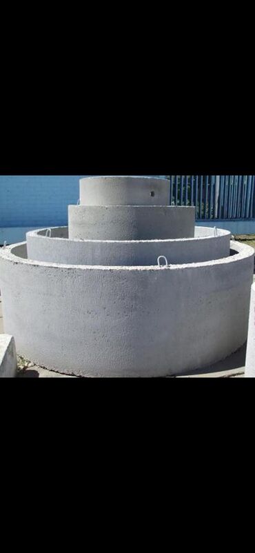 Железобетонные (ЖБИ) кольца для септика: Железобетонное (ЖБИ) кольцо для септика Размер: 150 x 90 x 9 см, Платная установка, В розницу — 1