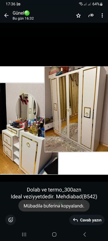 детское трюмо и косметика для девочек: Dolab ve termo_300azn
Ideal veziyyetdedir. Mehdiabad(B542) Gunel🪀