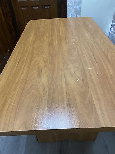 study table: Кухонный стол, Б/у, Прямоугольный, Нераскладной — 4