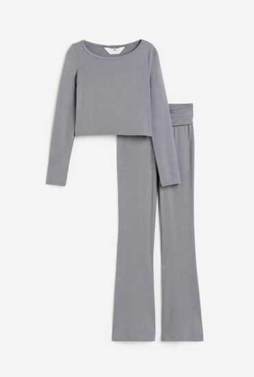 pantalone džeparice: M (EU 38), High rise, Culotte