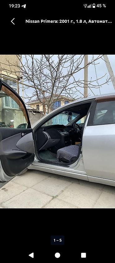 нур мото: Nissan Primera: 2001 г., Автомат, Бензин, Седан — 5