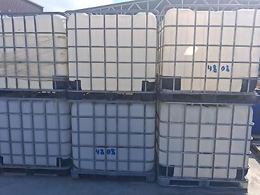 Baklar və çənlər: Bak, Plastik, 1000 l l, İşlənmiş, Ünvandan götürmə — 2