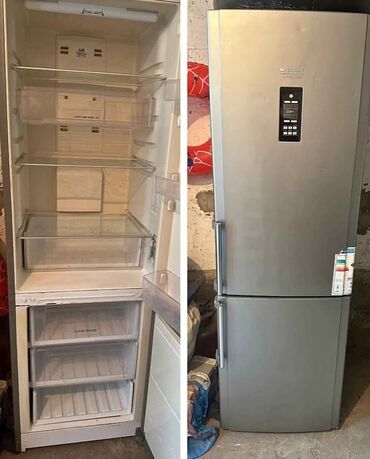 Soyuducular: 2 qapılı Indesit Soyuducu Satılır, rəng - Ağ