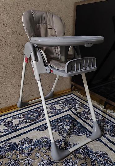 usag oyuncag: Uşaq yemək stulu – Baby Home - Rəng: boz/açıq boz - Geniş, çıxarıla — 1
