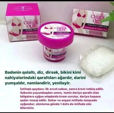 matt pear: Beden ucun aqardici mehsul krem+ sabun dest. Qol alti, bikini
