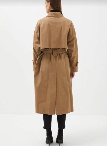 купить кожаную куртку в баку: Plaş M (EU 38), L (EU 40), XL (EU 42), rəng - Qəhvəyi