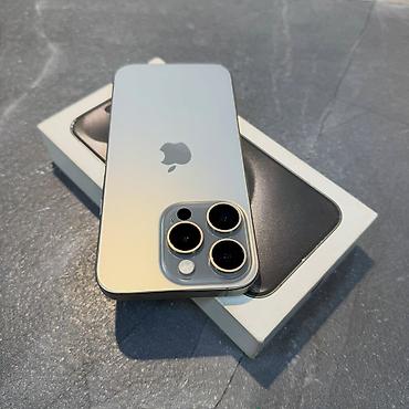 nar şiresi çeken: IPhone 15 Pro, Natural Titanium, Face ID — 2