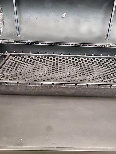 Барбекю: Три в одном очень удобная коптильня гриль барбекю мангал очок толщина — 6