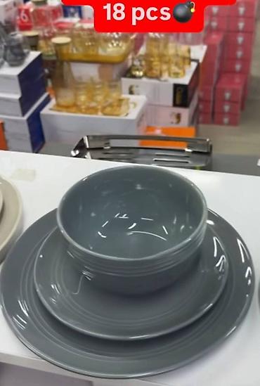 gomila: Elegantni 18-delni servis za ručavanje – premium keramika sa finim — 1