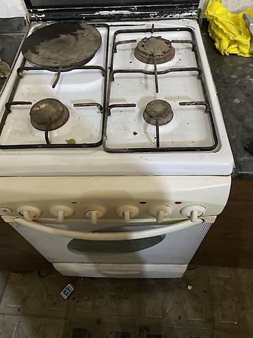 Qaz sobaları: Qaz sobası və ocaq – 50 sm eni olan, müstəqil tip - 4 gözlü qaz — 2