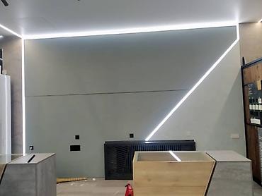 Натяжной потолок: Натяжные потолки с установкой освещения - Одноуровневые натяжные — 5