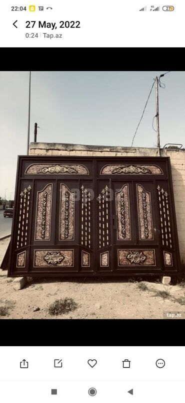 Həyət darvazaları: Bütün Növ Demir İşlerin Hazırlanması.Darvazlar,Seyf -da lalafo.az — 28 Həyət darvazaları: Bütün Növ Demir İşlerin Hazırlanması.Darvazlar,Seyf — 28
