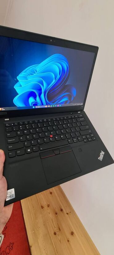 ноутбук сенсорный экран: Ультрабук, Lenovo, 16 ГБ ОЗУ, Intel Core i7, 14 ", Б/у, Для работы, учебы, память NVMe SSD