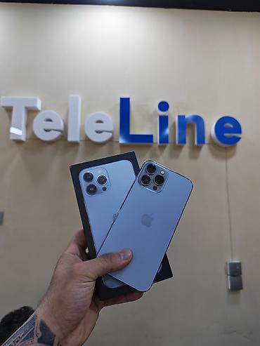 IPhone 13 Pro Max, 128 GB, Sierra Blue, Zəmanət, Simsiz şarj, Face ID lalafo.az -da IPhone 13 Pro Max, 128 GB, Sierra Blue, Zəmanət, Simsiz şarj, Face ID