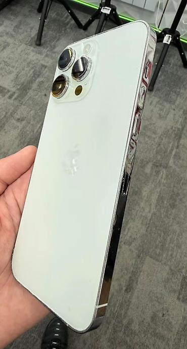 IPhone 14 Pro Max, 128 GB, Ağ, Barmaq izi, Simsiz şarj, Face ID