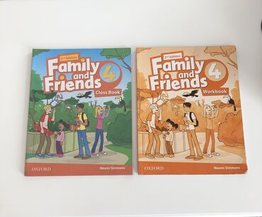 книга family and friends: Family and Friends 4 
• оригинал! 
• состояние идеальное
