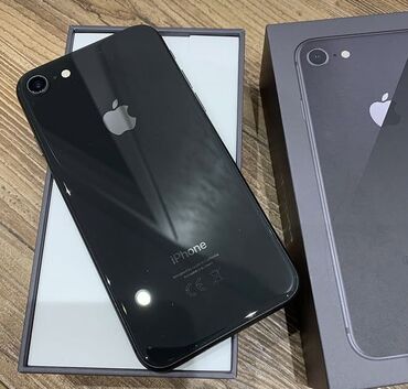 iphone 2ci əl: IPhone 8, Black Titanium