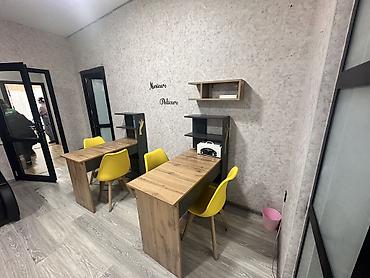 Salon, tibbi mebel: Gözəllik salonunun daxilində ayrıca otaq icarəyə verilir. Şəkillərdə — 3