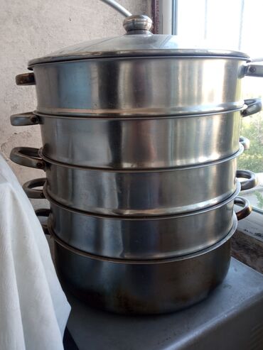 посуда для мёда: Мантышница
Большая,для столовых или для большой семьи.2000сом