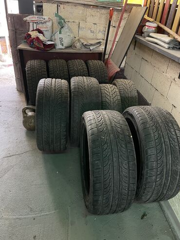 Шины: Срочно продаю шины комплект ро 4 255/45ZR18 летний - 4шт: 10000с