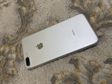 айфон 7 плюс бу цена: IPhone 7 Plus, Колдонулган, 128 ГБ, Күмүш, 72 %