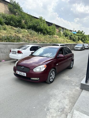 Hyundai: Hyundai Verna: 2006 г., 1.4 л, Механика, Бензин, Кроссовер lalafo.kg да Hyundai: Hyundai Verna: 2006 г., 1.4 л, Механика, Бензин, Кроссовер