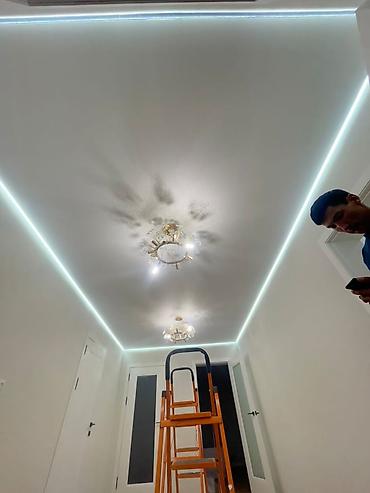 Натяжной потолок: Натяжной потолок Глянцевое, Матовое, 3D потолки Гарантия, Бесплатная консультация, Бесплатный замер — 26