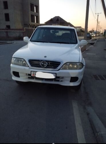 муссо машина продажа ош: Ssangyong Musso: 2001 г., 2.3 л, Автоматические, Дизель, Внедорожник