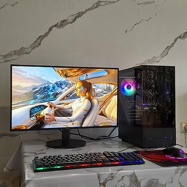 Техника и электроника: Компьютер, ядер - 4, ОЗУ 16 ГБ, Игровой, Б/у, Intel Xeon, AMD Radeon RX 580, HDD + SSD — 10